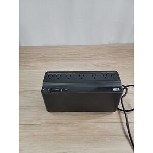 APC Back-UPS 600 BE600M1 7 Outlets UPS NO Batteries w/Cables QTY Available WORKS